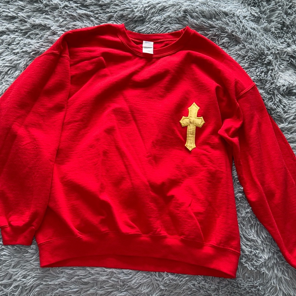 Plain Red Crewneck